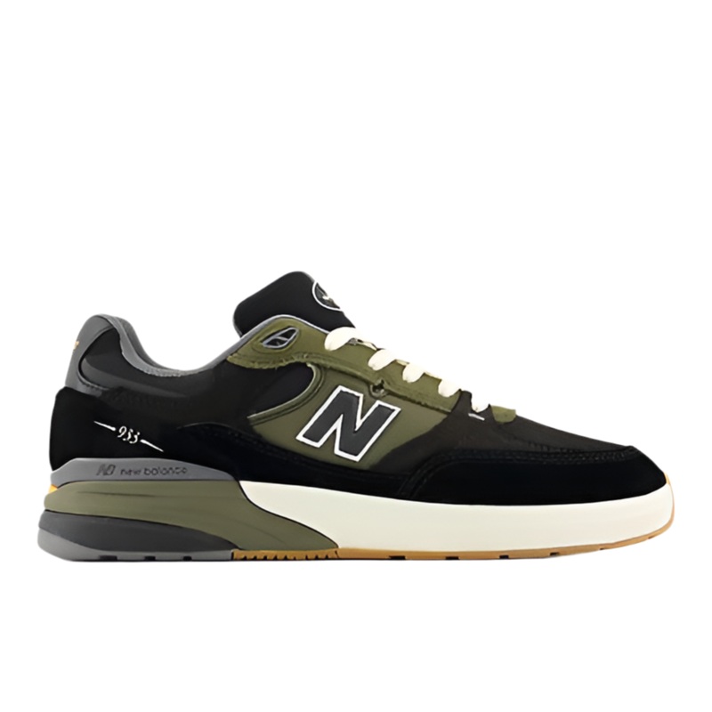 New Balance Numeric Reynolds 933 Black/Green M6.5/W8