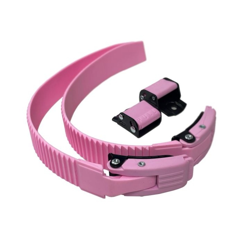 Razors Plastic Skate Buckles – Pink
