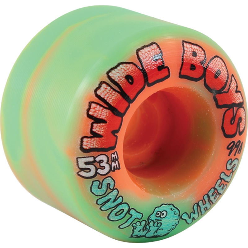SNOT WIDE BOYS GRN/ SWIRL 53mm 99A ORG