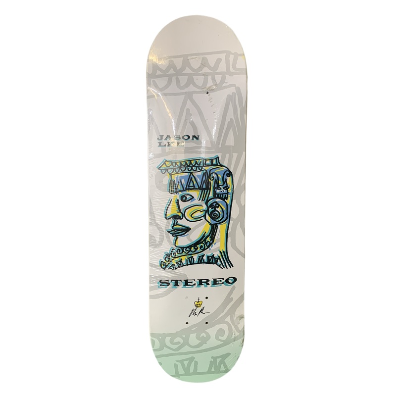 Stereo Jason Lee Aztec Head 7.9″ Classic Skateboard Deck