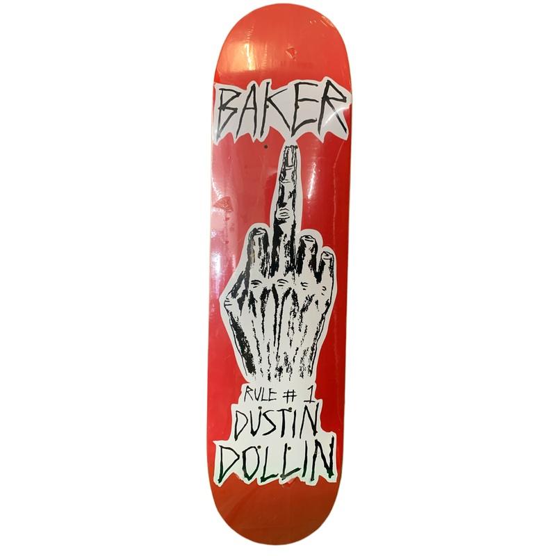 Baker Dustin Dollin Rule #1  7.75″ Classic Skateboard Deck