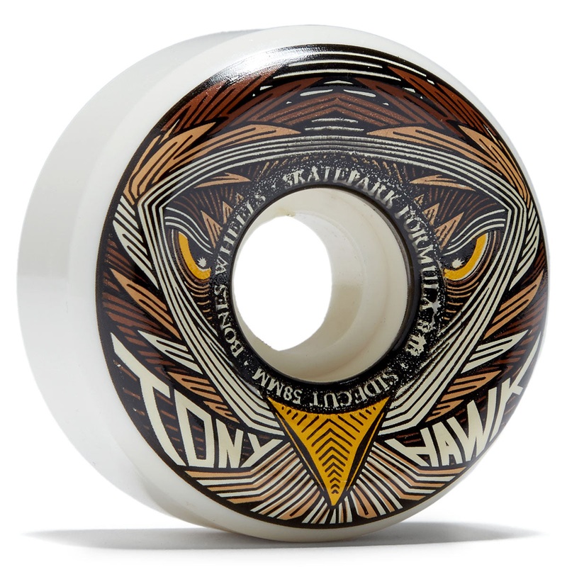 BONES WHEELS SPF TONY HAWK NIGHT HAWK 84B (58MM) 58MM