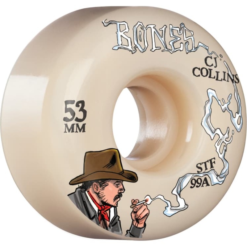 BONES WHEELS STF CJ COLLINS COWBOY UP V2 LOCKS 103A (52MM/53MM) 52MM
