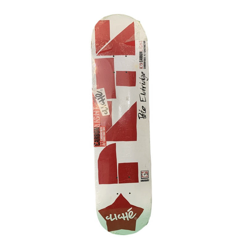 Cliche Pete Eldridge Laser Cut Carbon Light 7.8″ Classic Skateboard Deck