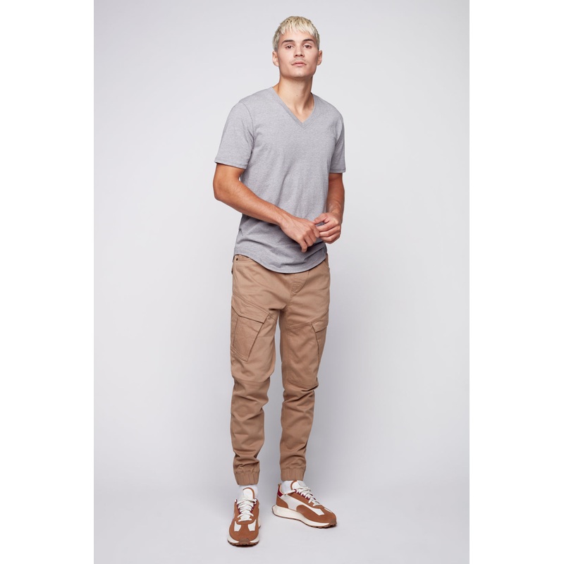 COHEN – 5 Pocket Cargo Jogger – Beige 28(XS)