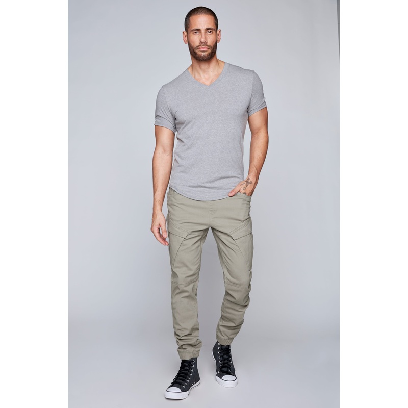 COHEN – 5 Pocket Cargo Jogger – Light Olive 28(XS)