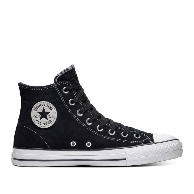 Converse Cons CTAS Pro (Black/Black/White) (Suede) 5