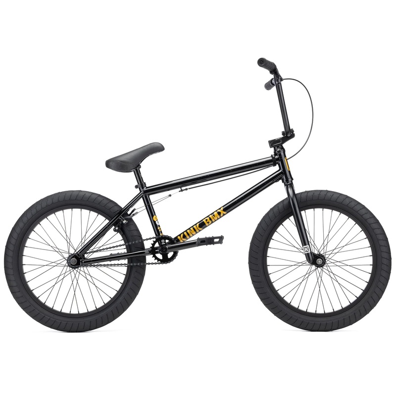 Kink 2026 Gap XL Complete BMX Bike – Black Gold Black