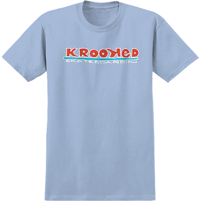 KRK SKATEBOARDIN SS LT.BLU/RED/WHT/BLU S