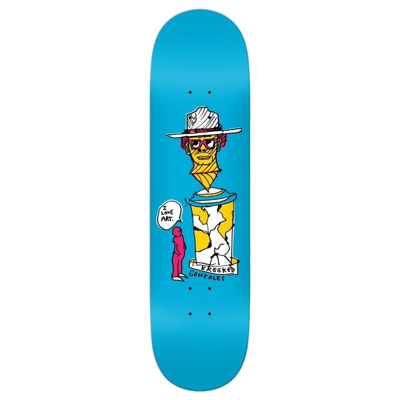 KROOKED DECK – GONZ ART LOVER (8.38″) 8.38″