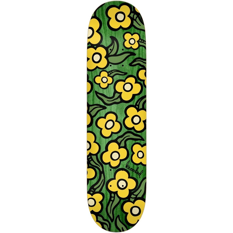 KROOKED DECK – TEAM WILD STYLE FLOWERS (7.75″) 7.75″