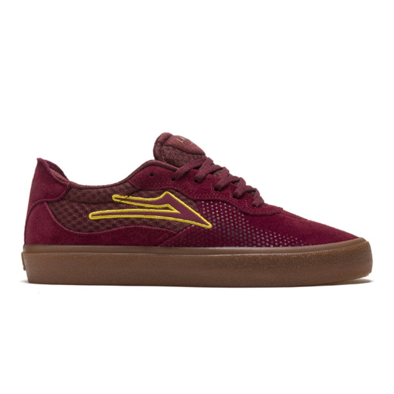 LAKAI ESSEX BURGUNDY SUEDE 8