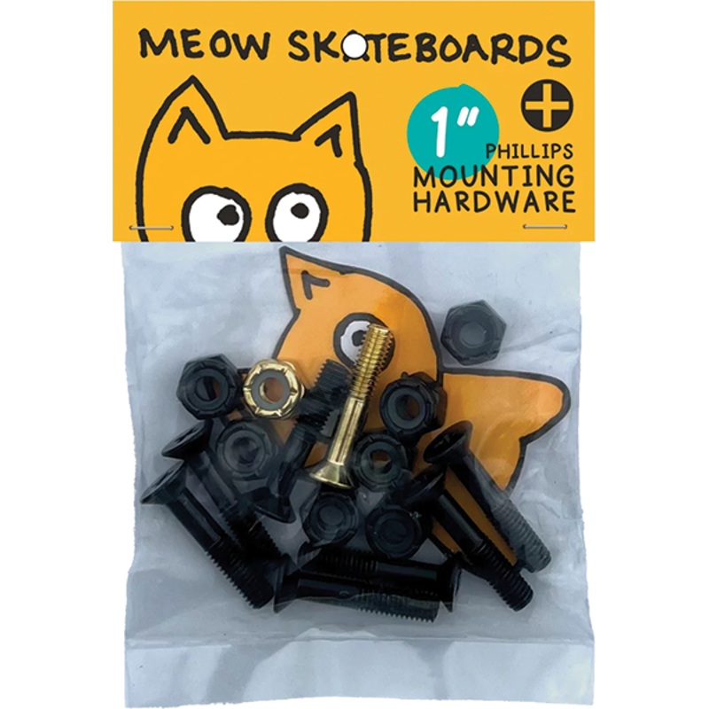 MEOW 1 PHILLIPS HARDWARE SET BLK/YEL