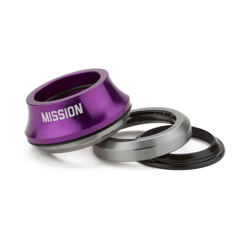 Mission BMX Turret Integrated Headset 15mm – Purple