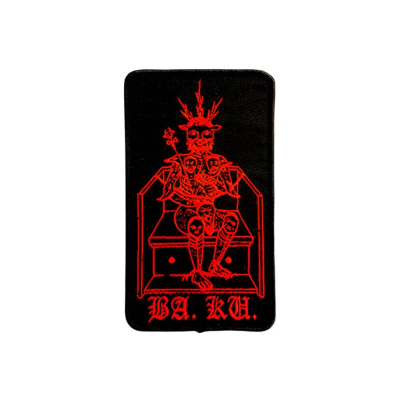 SKULL SKATES BAKU BLOOD THRONE WOVEN PATCH MEDIUM
