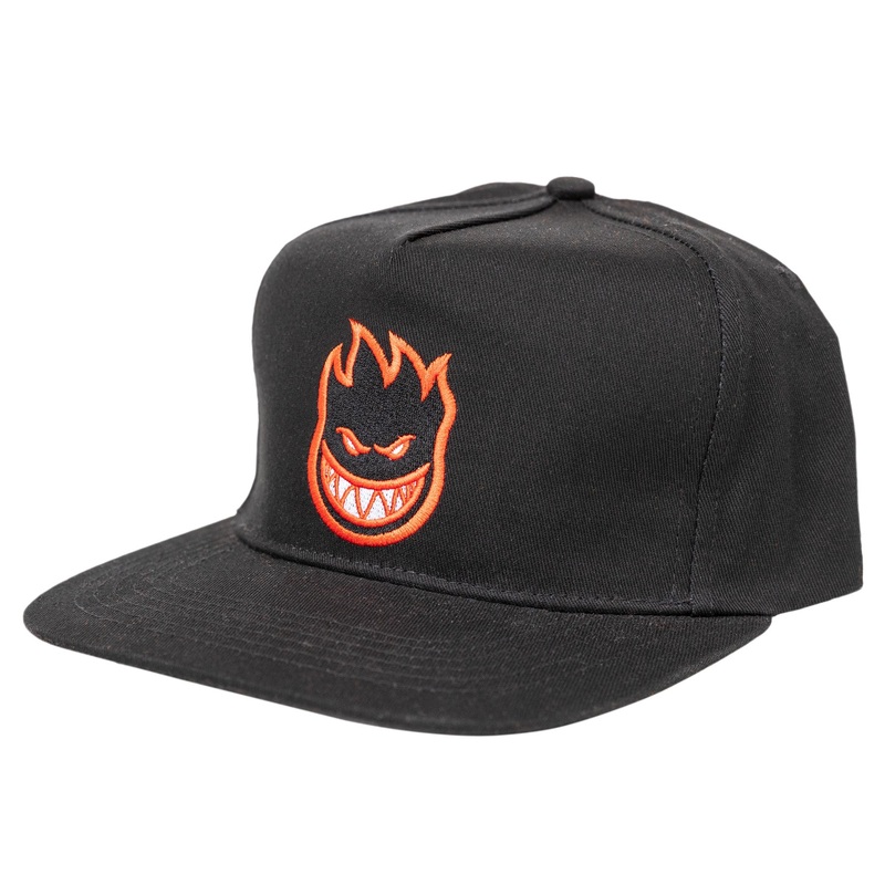 SPITFIRE BIGHEAD FILL SNAPBACK BLACK/RED