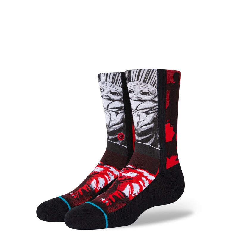 Stance X Star Wars Manga Mudhorn Kids Crew Socks – Black M
