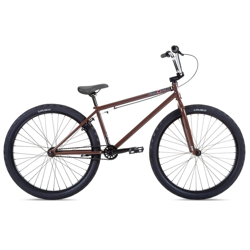 Stolen Zeke 26″ Complete BMX Bike – Dark Chocolate/Chrome