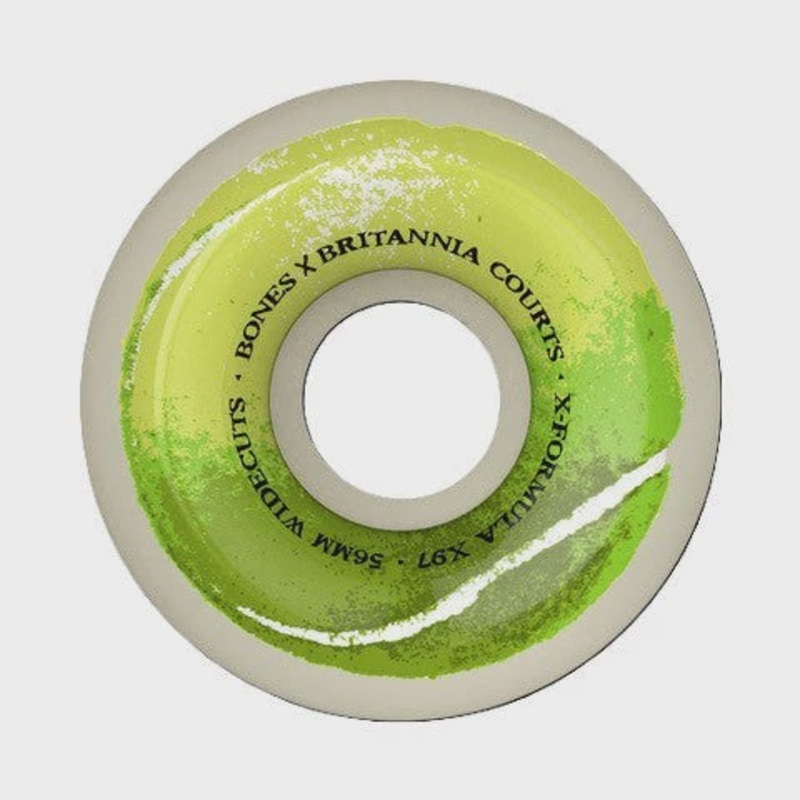 Bones XF Britannia Courts V6 97A Wheels 56mm