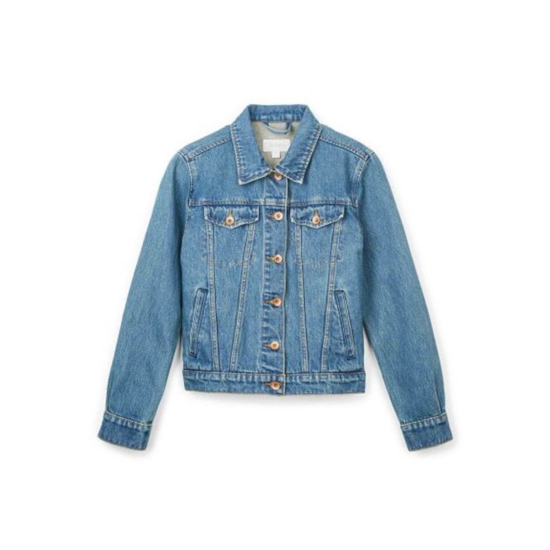 BRIXTON BROADWAY DENIM JKT – WORN INDIGO SMALL