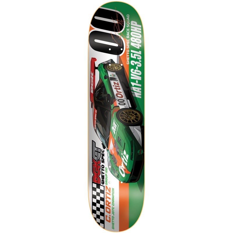 DGK DECK – GHETTO GT ORTIZ (8″) 8″