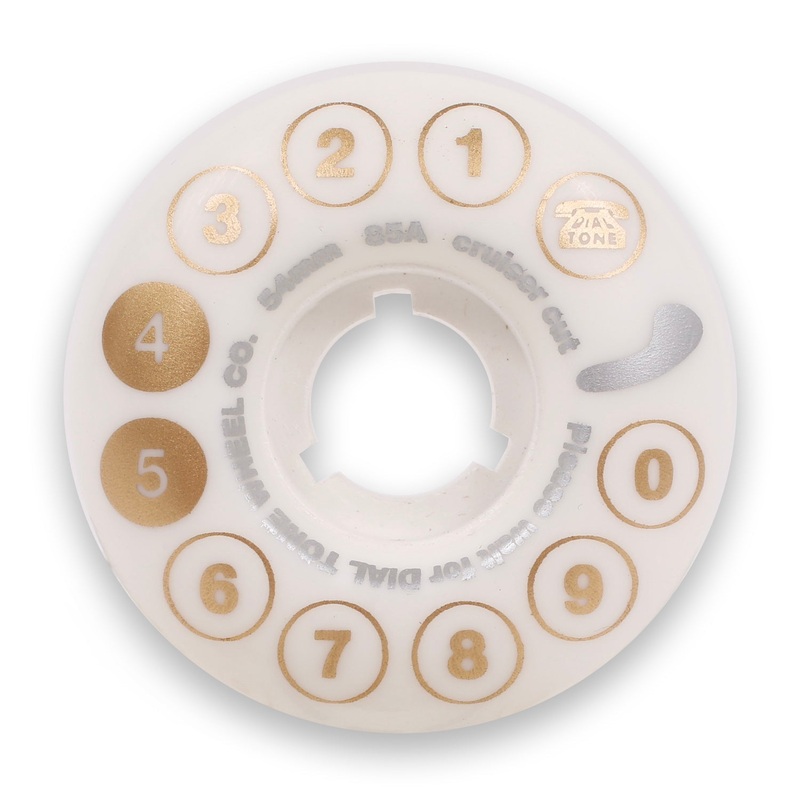 DIAL TONE WHEELS – ROTARY CRUISER ROUND CUT 85A (54MM) 54MM