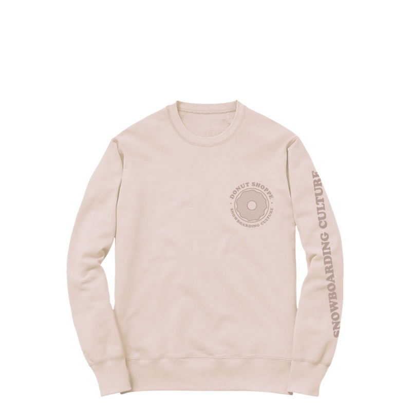 DSML CREWNECK SAND Small SAND