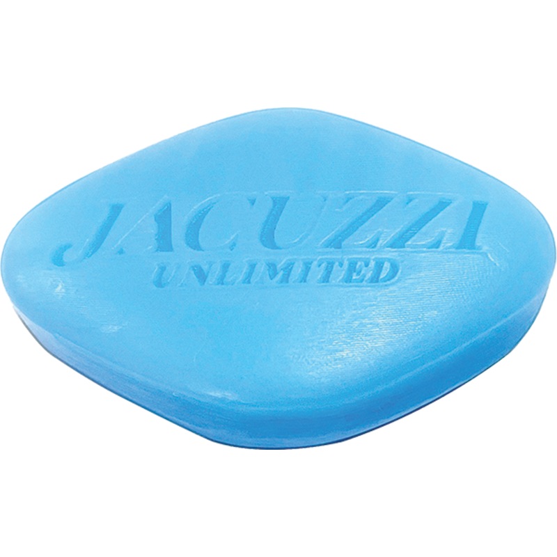 JACUZZI RHINO PILL 10PK BOTTLE WAX BLUE