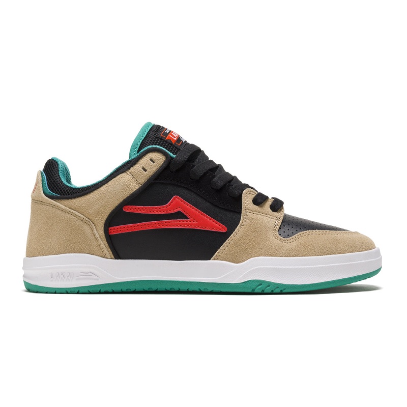 LAKAI TELFORD LOW TAN/BLACK SUEDE 8