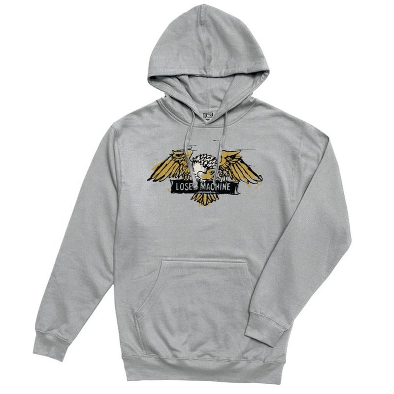 LOSER MACHINE SKETCHED OUT STOCK HOOD MED