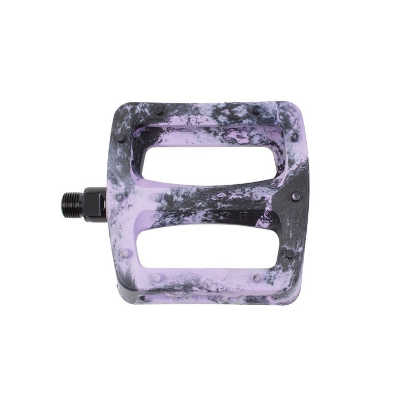 Odyssey BMX Twisted Pro PC Pedals – Black/Lavender Swirl