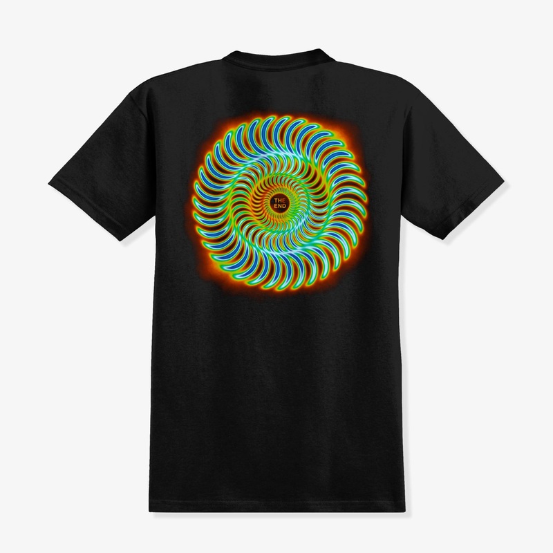 Radioactive Classic Swirl Tee SMALL