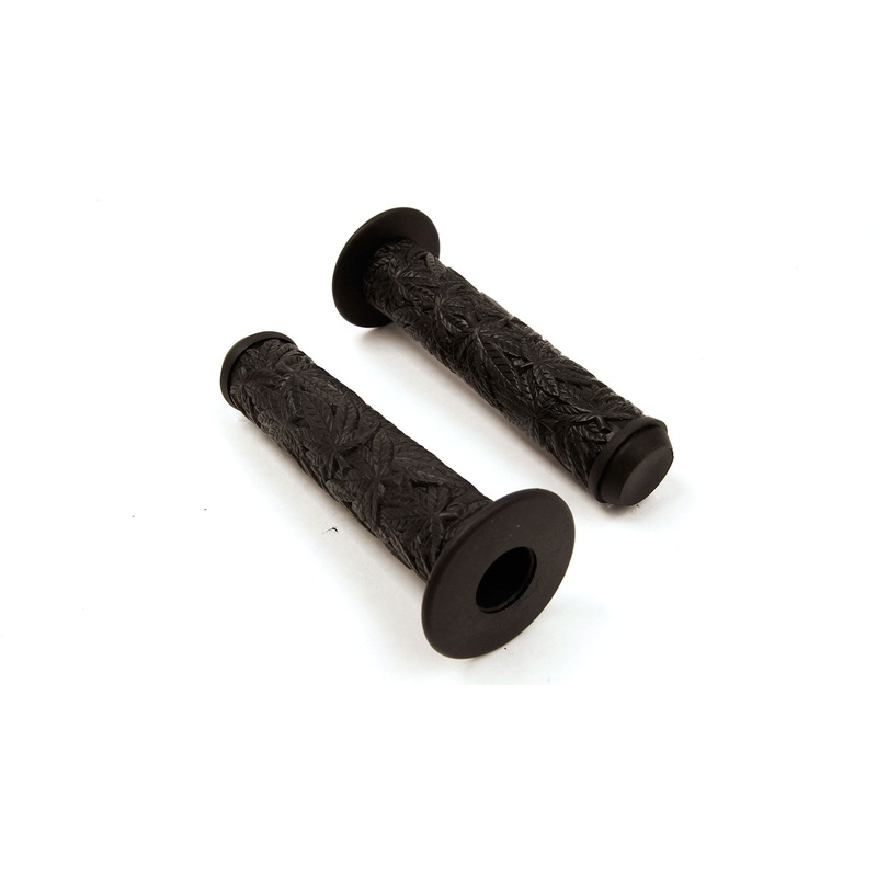 S&M Bikes BMX Ganja Grips – Black Resin