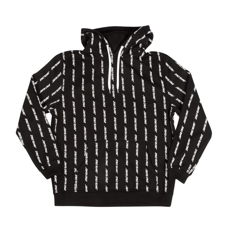 Santa Cruz Reign Pullover Hooded Men’s Sweatshirt – Black S Black