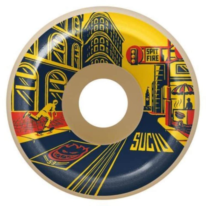 SPITFIRE WHEELS – SUCIU MARKET CONICAL FULL – FORMULA FOUR 99A (53MM/54MM) 53MM