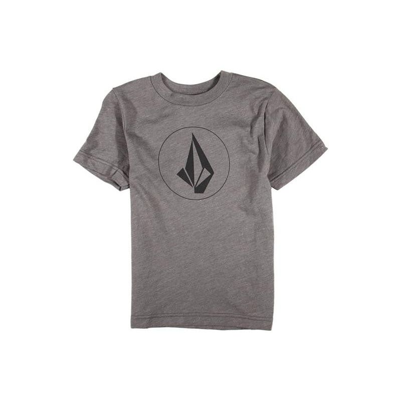 Volcom Tee Half Stone Icon Youth – Grey Grey