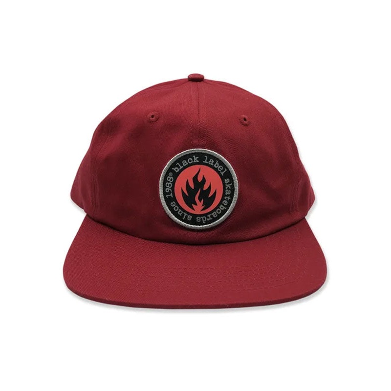 BLACK LABEL – SINCE 88 6-PANEL MAROON