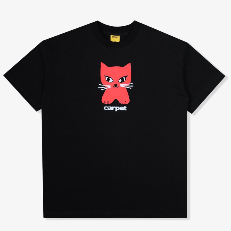 Cat Tee (Black) MEDIUM