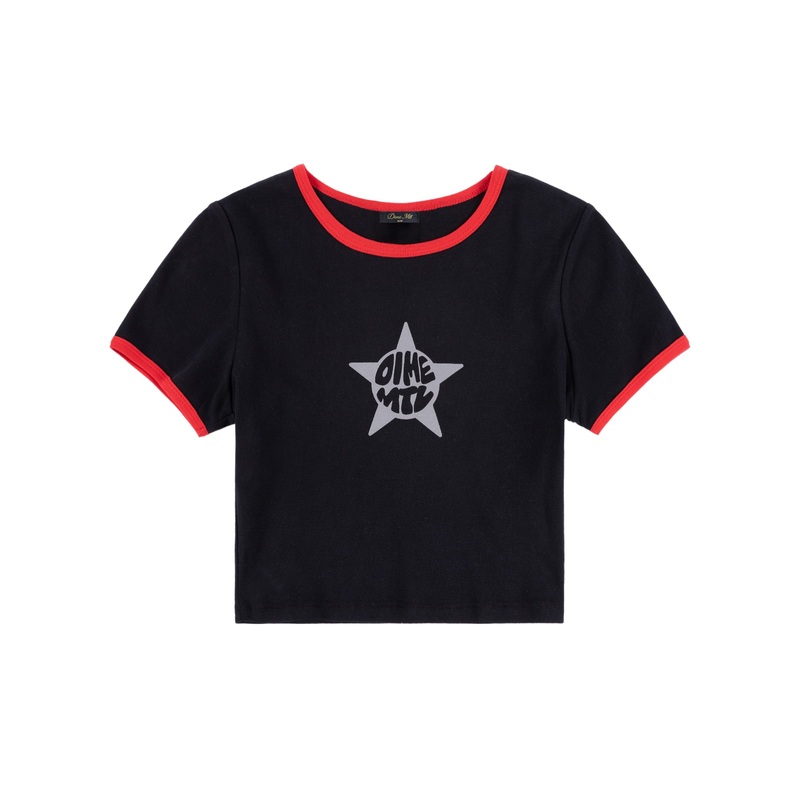 Dime Star Baby T-Shirt – Black Small