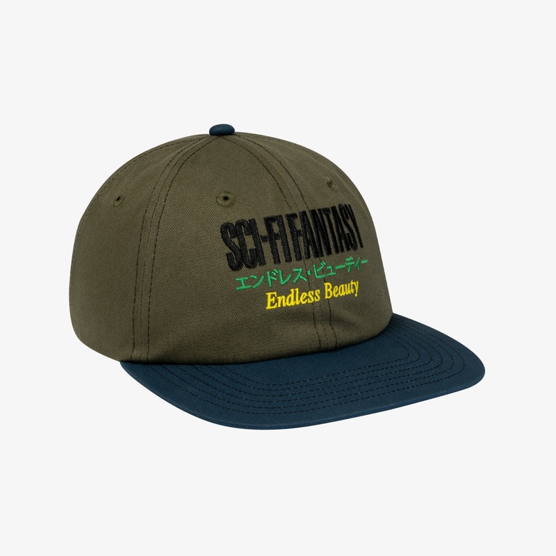 Endless Beauty Hat (Olive/Navy)