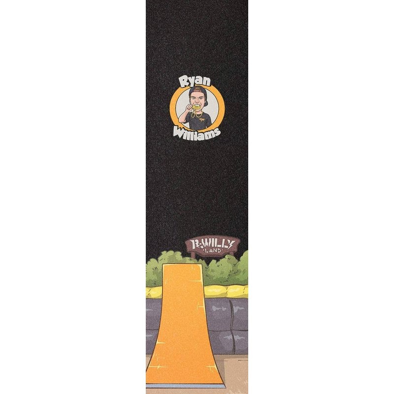 Figz Ryan Williams V2 Scooter Griptape – Black