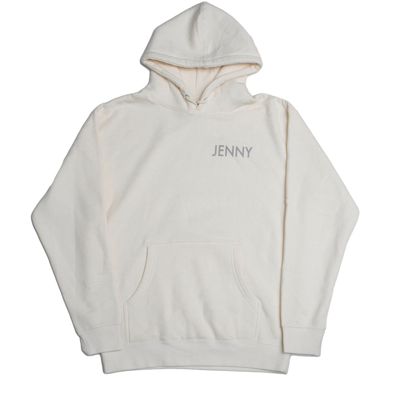 JENNY SNEK HOODIE BONE LARGE