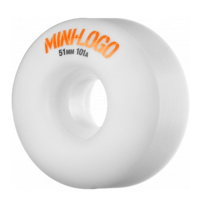 Mini Logo Wheels C-Cut 51mm 101a – White (Set of 4)