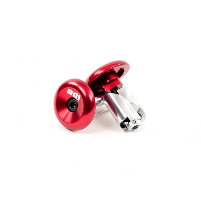 ODI Aluminum Bar End Plug – Red