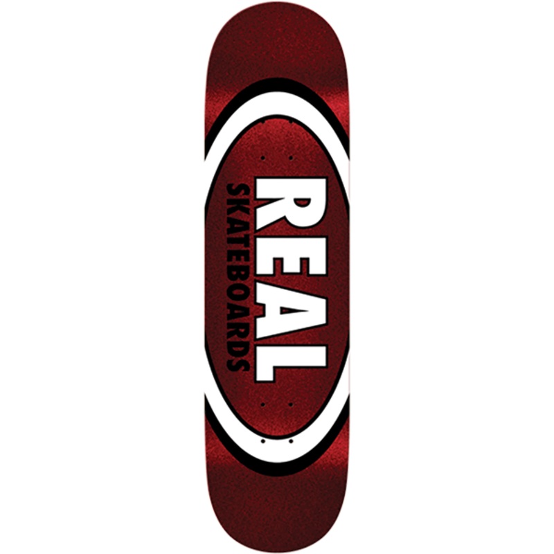 REAL CLASSIC OVAL EASYRIDER DECK FIRE 8.5″ RED