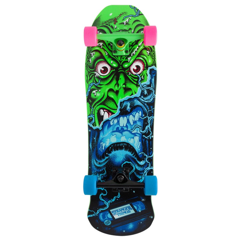 SANTA CRUZ STRANGER THINGS CRUZER 80S ROSKOPP FACE (9.5″) 9.5″