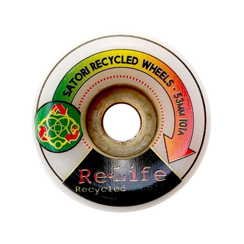 Satori – 54MM Re-Life Recycled 101A CONICAL – Skateboard Wheels 53mm 101a