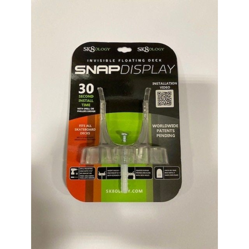 Sk8ology Skateboard Display – Single Snap