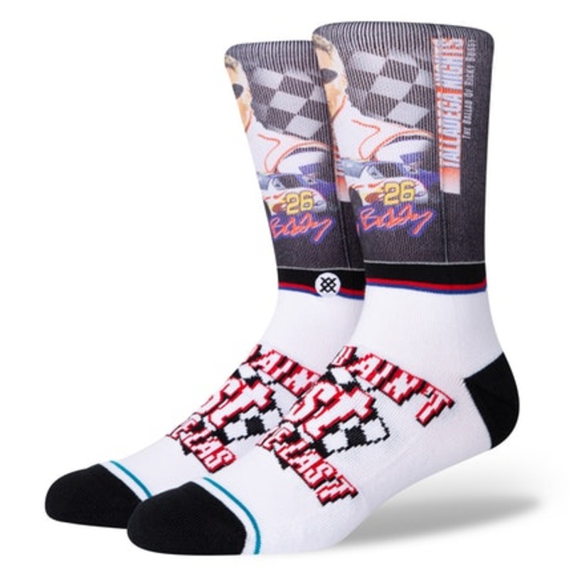 STANCE SOCKS X TALLEDEGA NIGHTS IF YOU AINT FIRST YOUR LAST SMALL