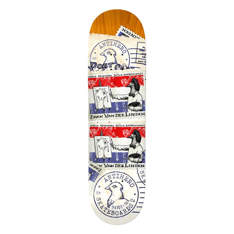 Antihero Daan Van Der Linden Postal Deck 8.5″